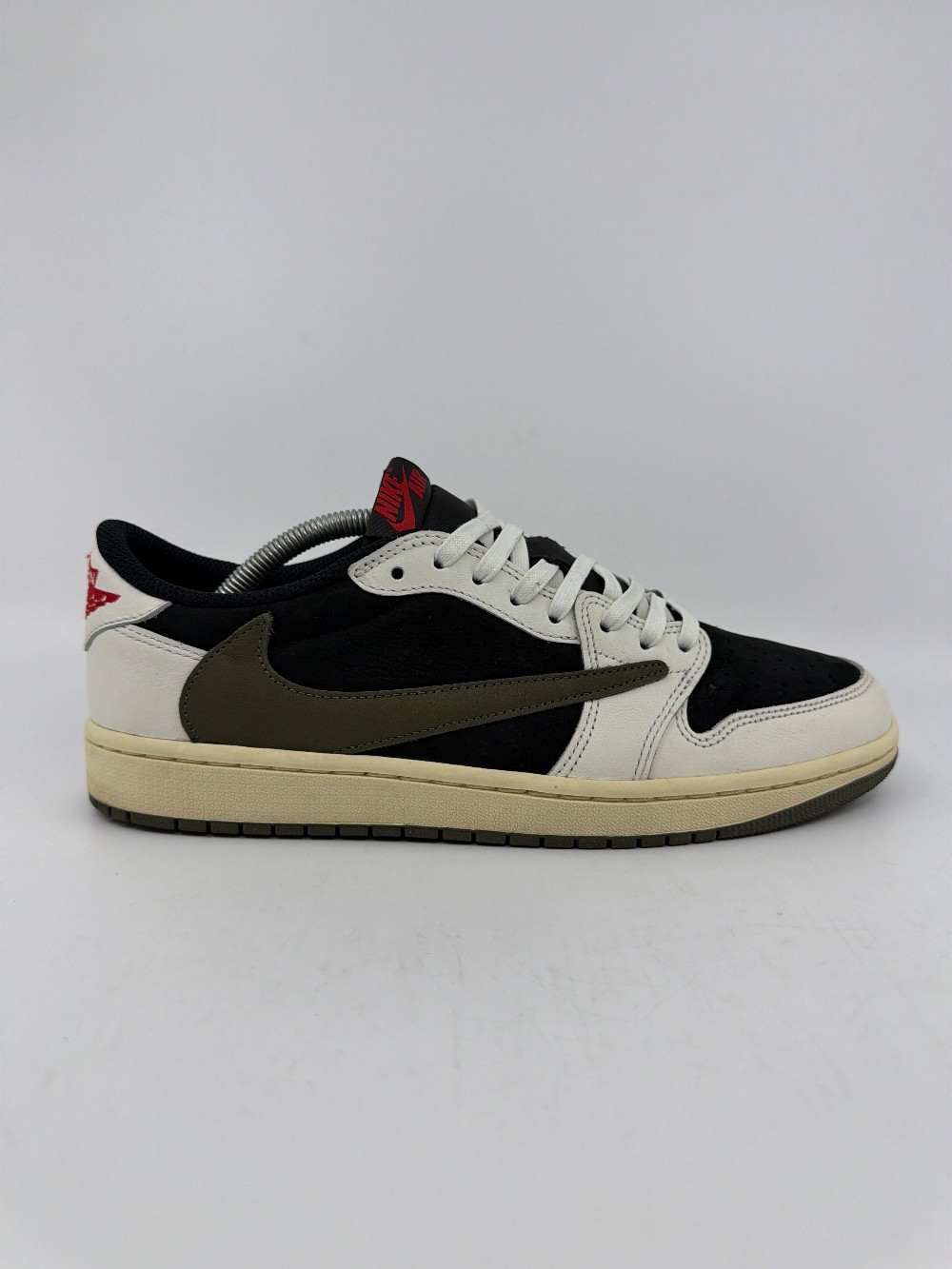 *USED* AJ 1 LOW X TRAVIS SCOTT (W) - OLIVE