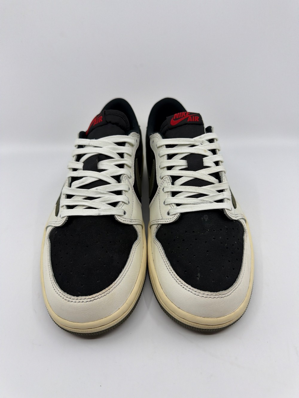 *USED* AJ 1 LOW X TRAVIS SCOTT (W) - OLIVE