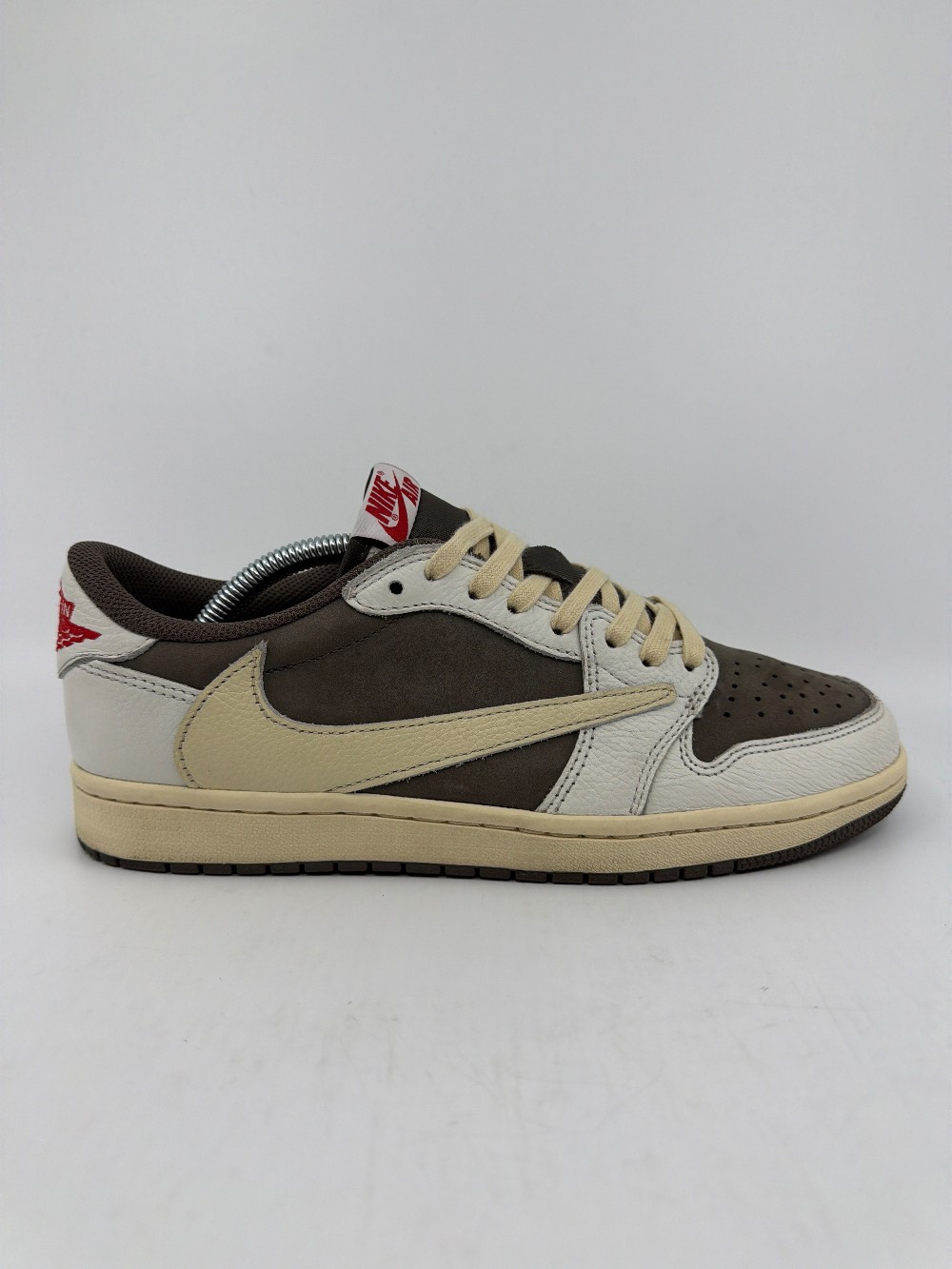 *USED* AJ 1 LOW X TRAVIS SCOTT - REVERSE MOCHA