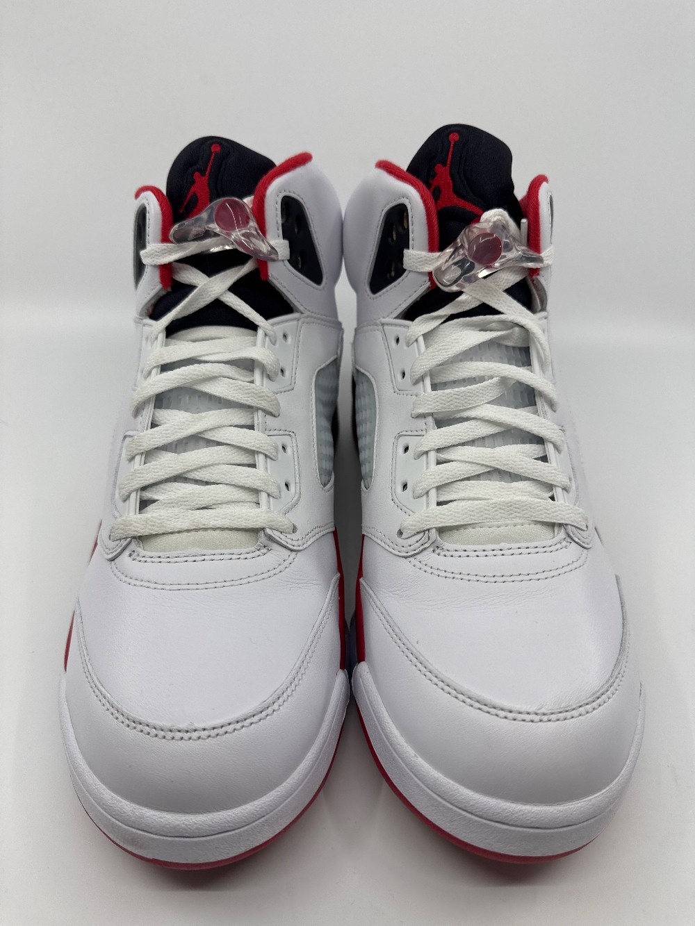 *USED* AJ 5 - FIRE RED BLACK TONGUE (2025)