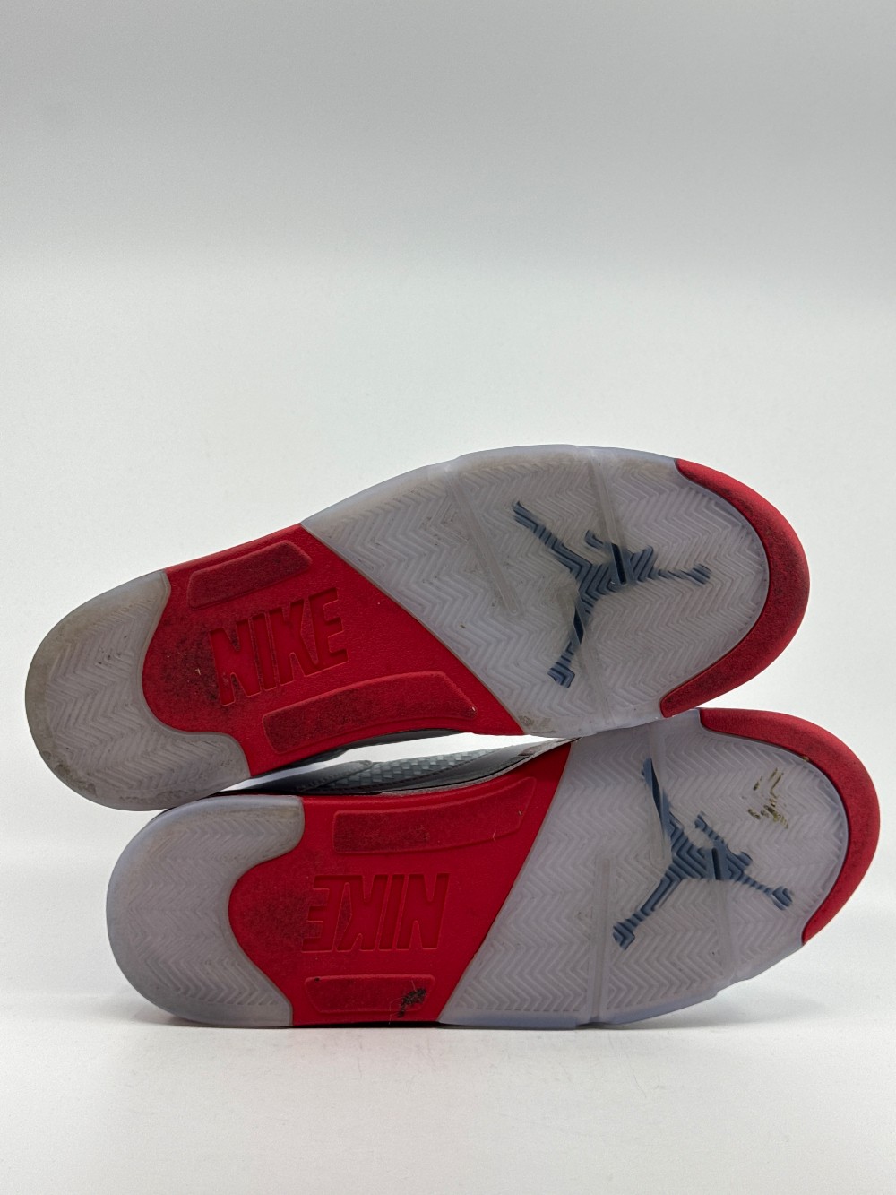 *USED* AJ 5 - FIRE RED BLACK TONGUE (2025)