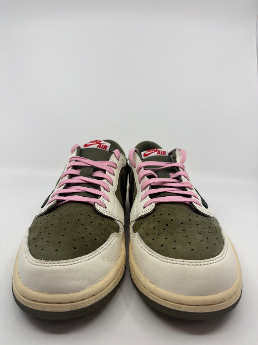 *USED* AJ 1 LOW X TRAVIS SCOTT - MEDIUM OLIVE