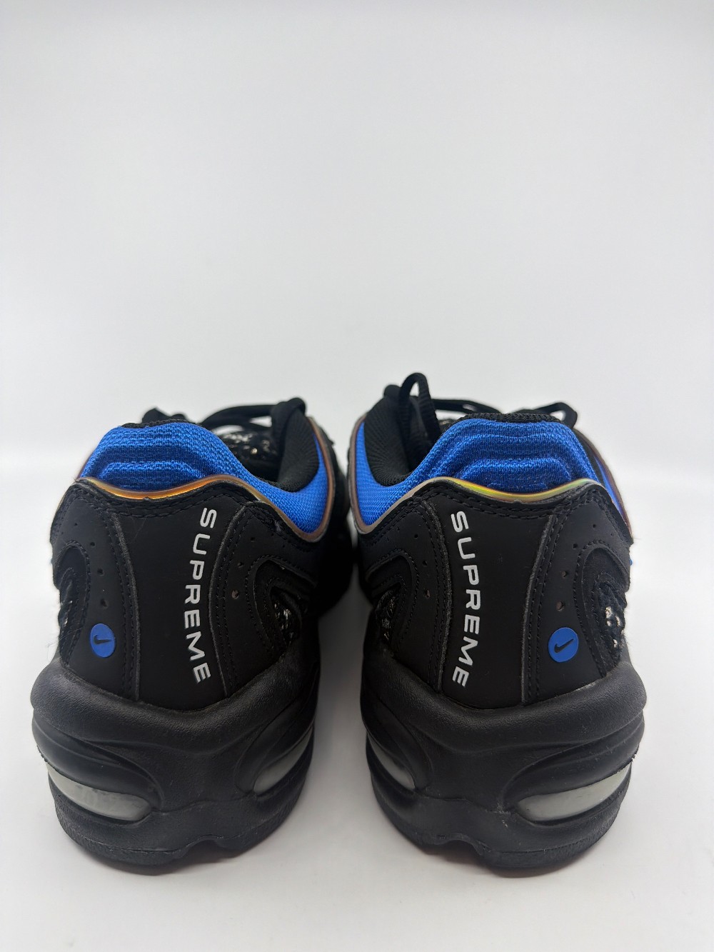 *USED* NIKE AIR MAX TAILWIND 4 X SUPREME - BLACK