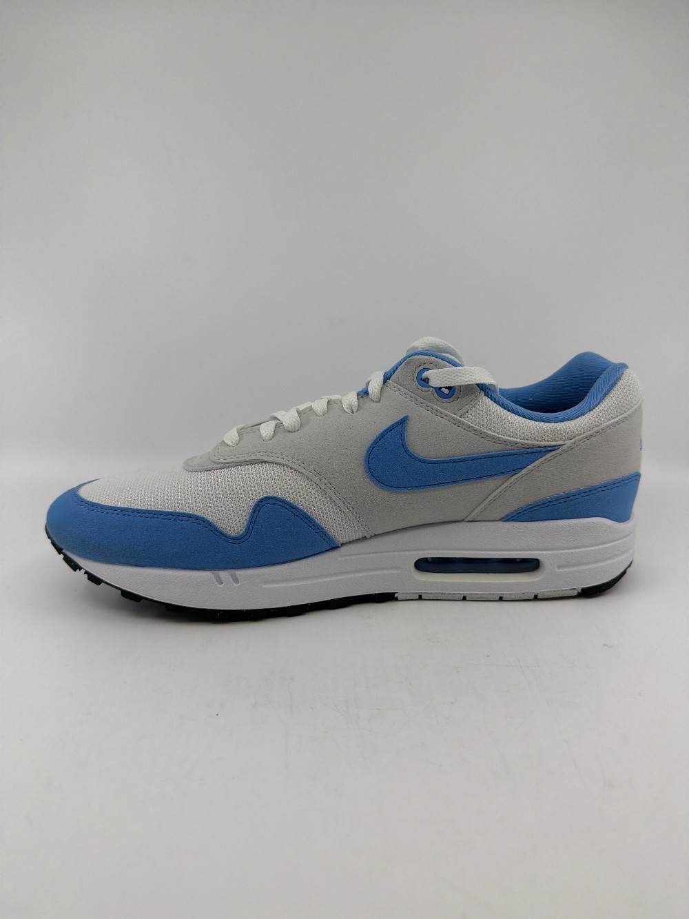 *USED* NIKE AIR MAX 1 - WHITE UNIVERSITY BLUE