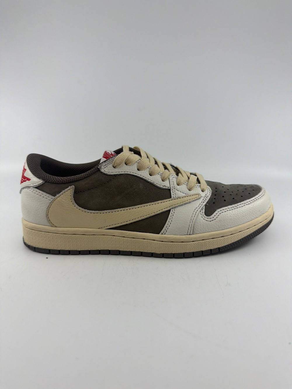 *USED* AJ 1 LOW X TRAVIS SCOTT - REVERSE MOCHA