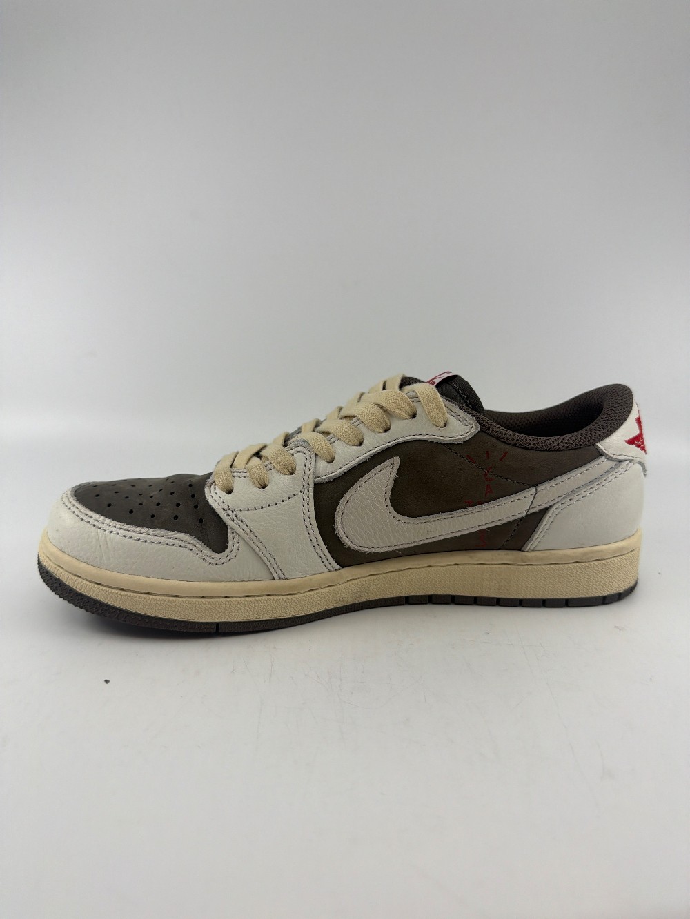 *USED* AJ 1 LOW X TRAVIS SCOTT - REVERSE MOCHA