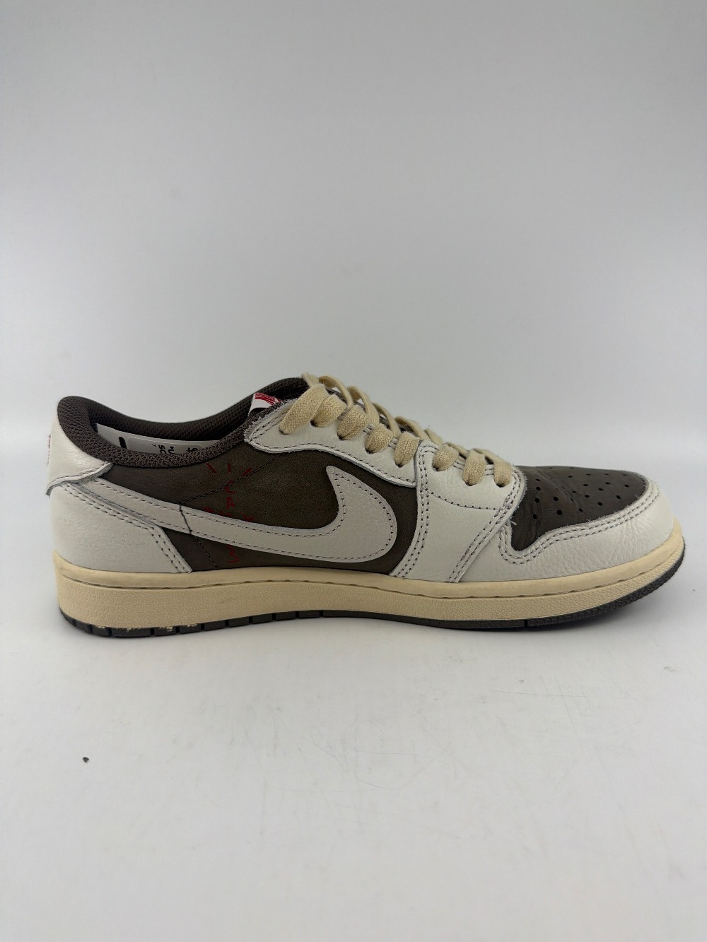 *USED* AJ 1 LOW X TRAVIS SCOTT - REVERSE MOCHA