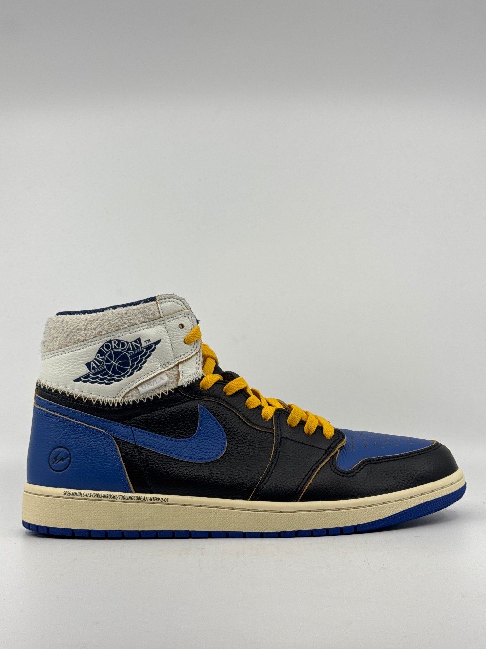 *USED* AJ 1 X FRAGMENT X UNION LA - SPORT ROYAL