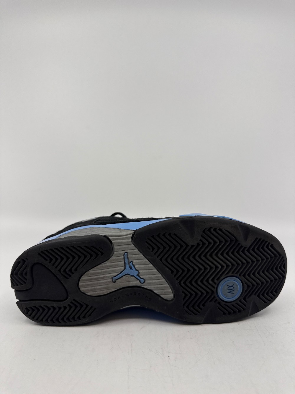 *USED* AJ 14 (PS) - BLACK UNIVERSITY BLUE (2026)