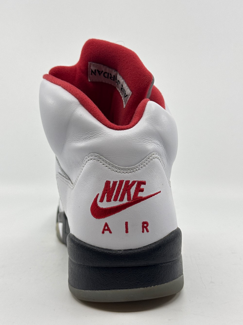 *USED* AJ 5 - FIRE RED SILVER TONGUE (2020)