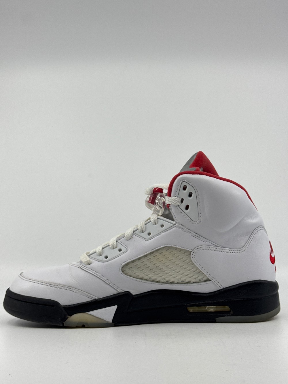 *USED* AJ 5 - FIRE RED SILVER TONGUE (2020)