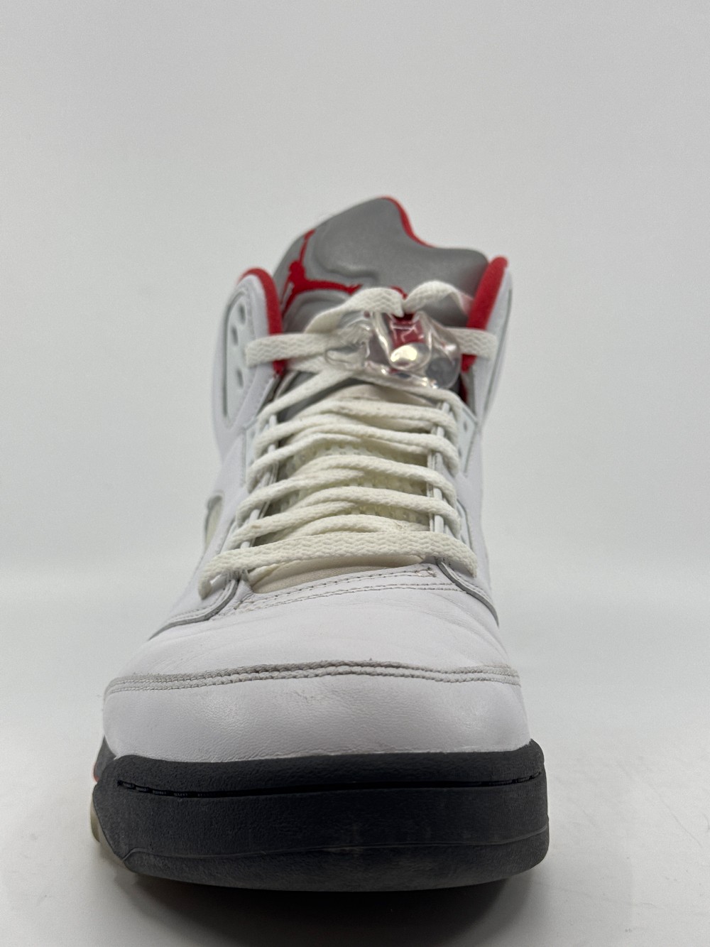 *USED* AJ 5 - FIRE RED SILVER TONGUE (2020)