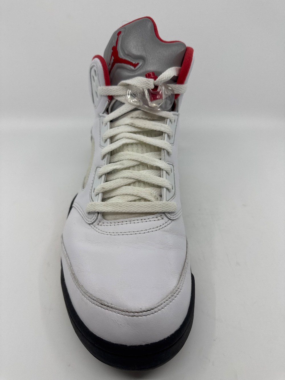*USED* AJ 5 - FIRE RED SILVER TONGUE (2020)
