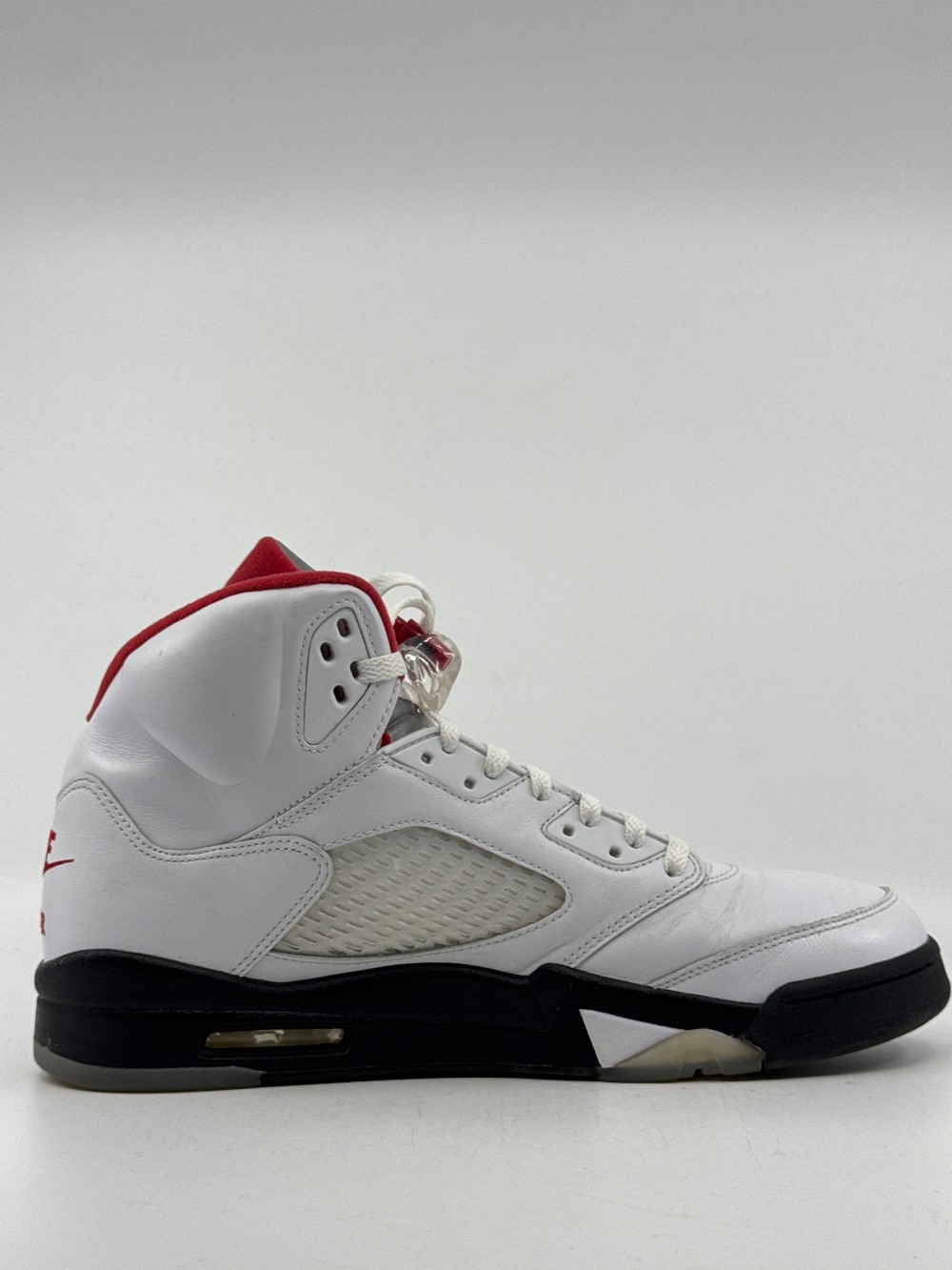 *USED* AJ 5 - FIRE RED SILVER TONGUE (2020)