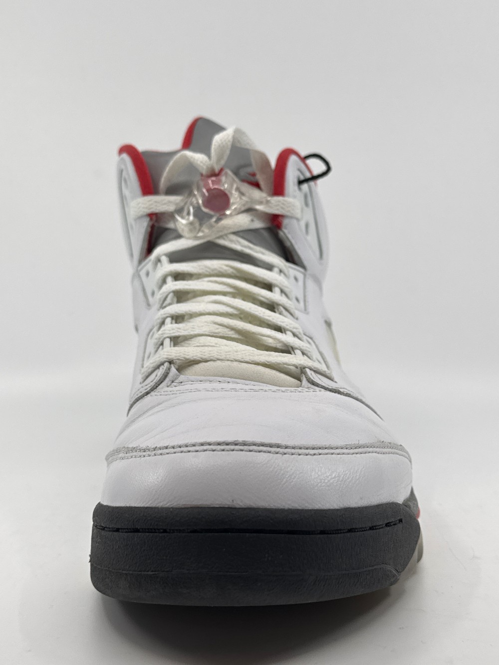 *USED* AJ 5 - FIRE RED SILVER TONGUE (2020)