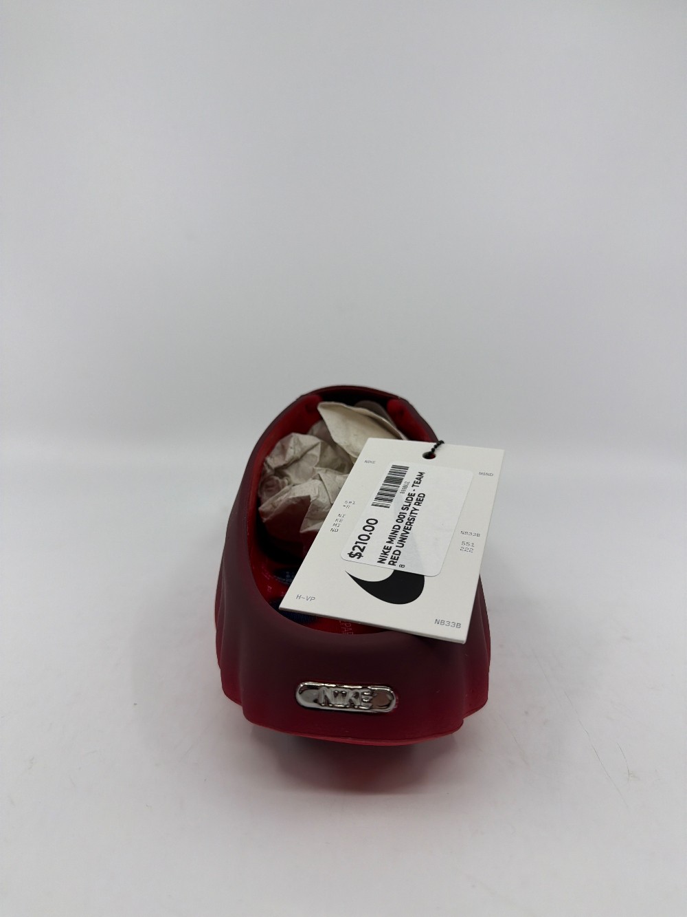NIKE MIND 001 SLIDE - TEAM RED UNIVERSITY RED