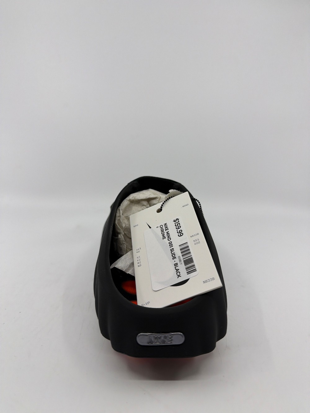 NIKE MIND 001 SLIDE - BLACK CHROME