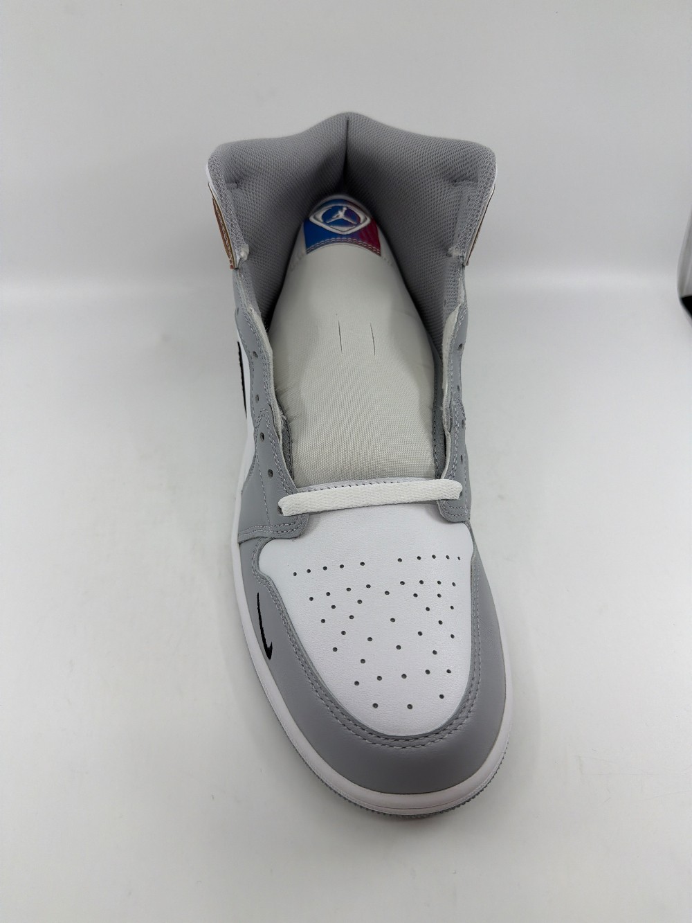 AJ 1 MID - MULTI-COLOR WHITE WOLF GREY