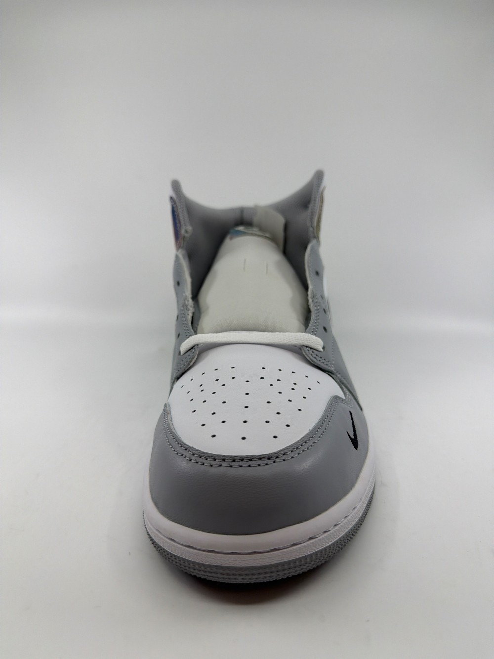 AJ 1 MID - MULTI-COLOR WHITE WOLF GREY