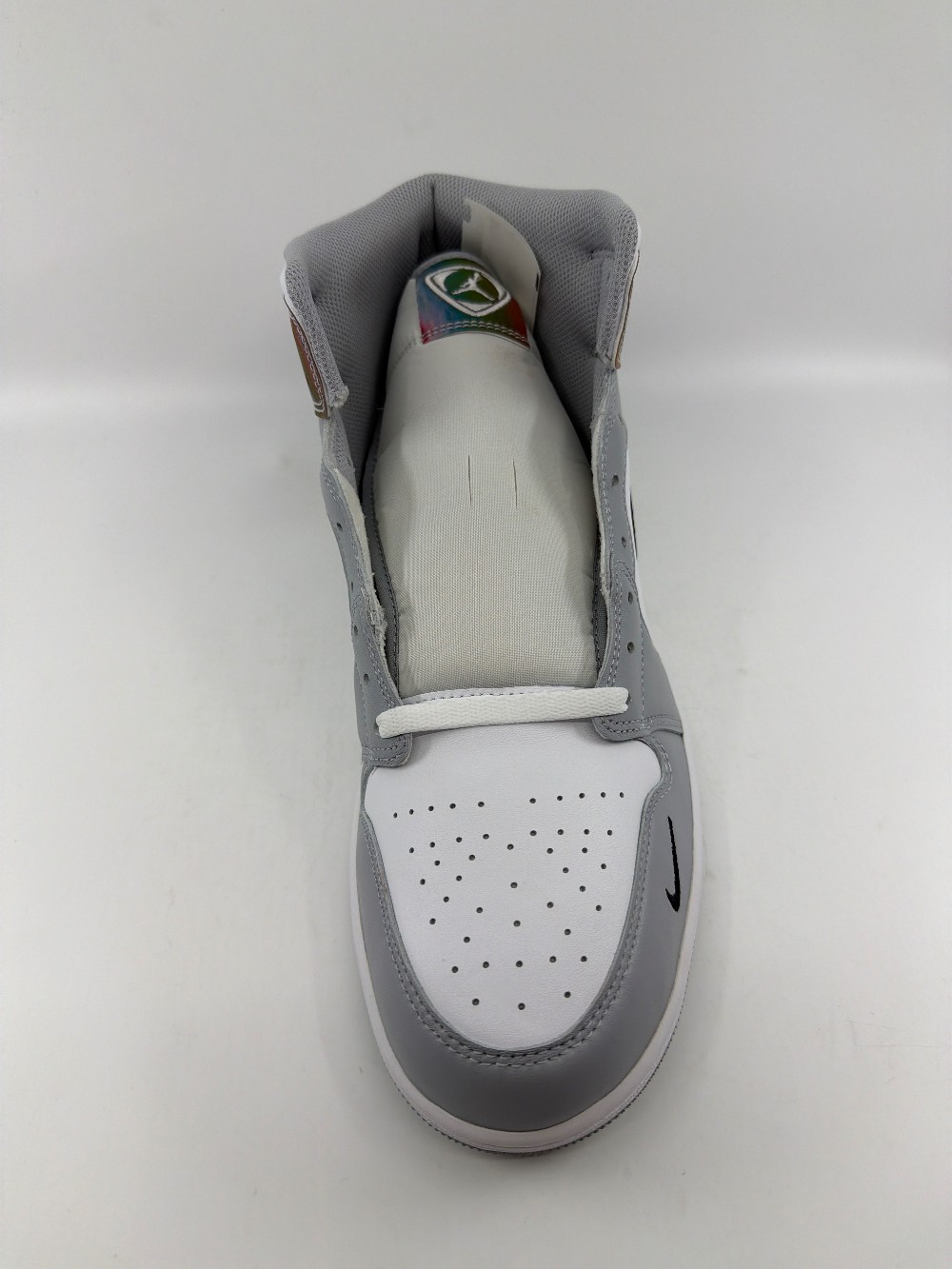 AJ 1 MID - MULTI-COLOR WHITE WOLF GREY