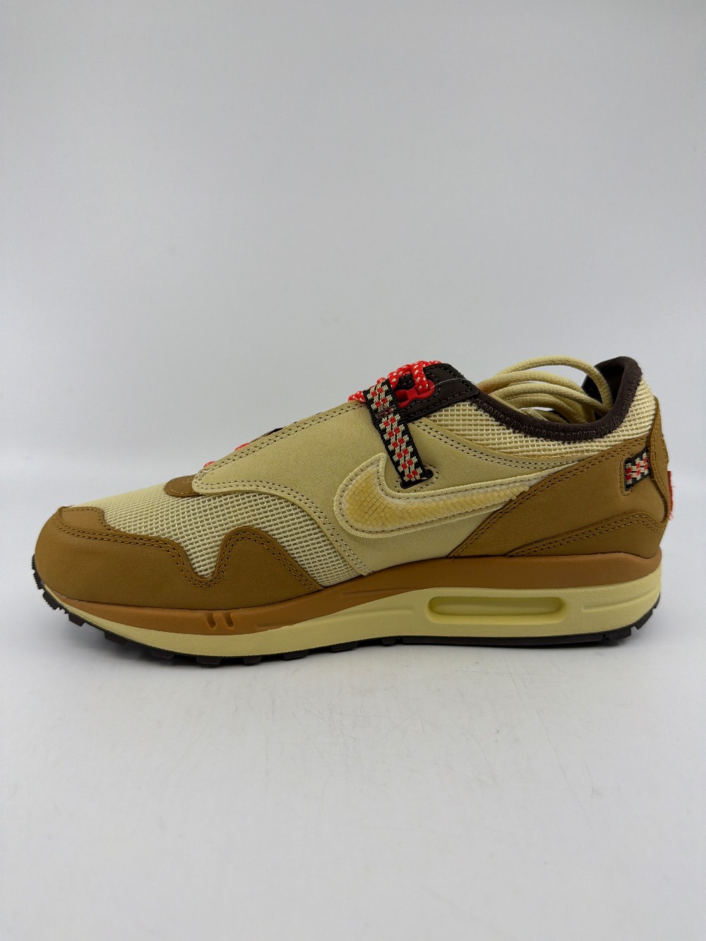 NIKE AIR MAX 1 X TRAVIS SCOTT - CACTUS JACK WHEAT LEMON DROP