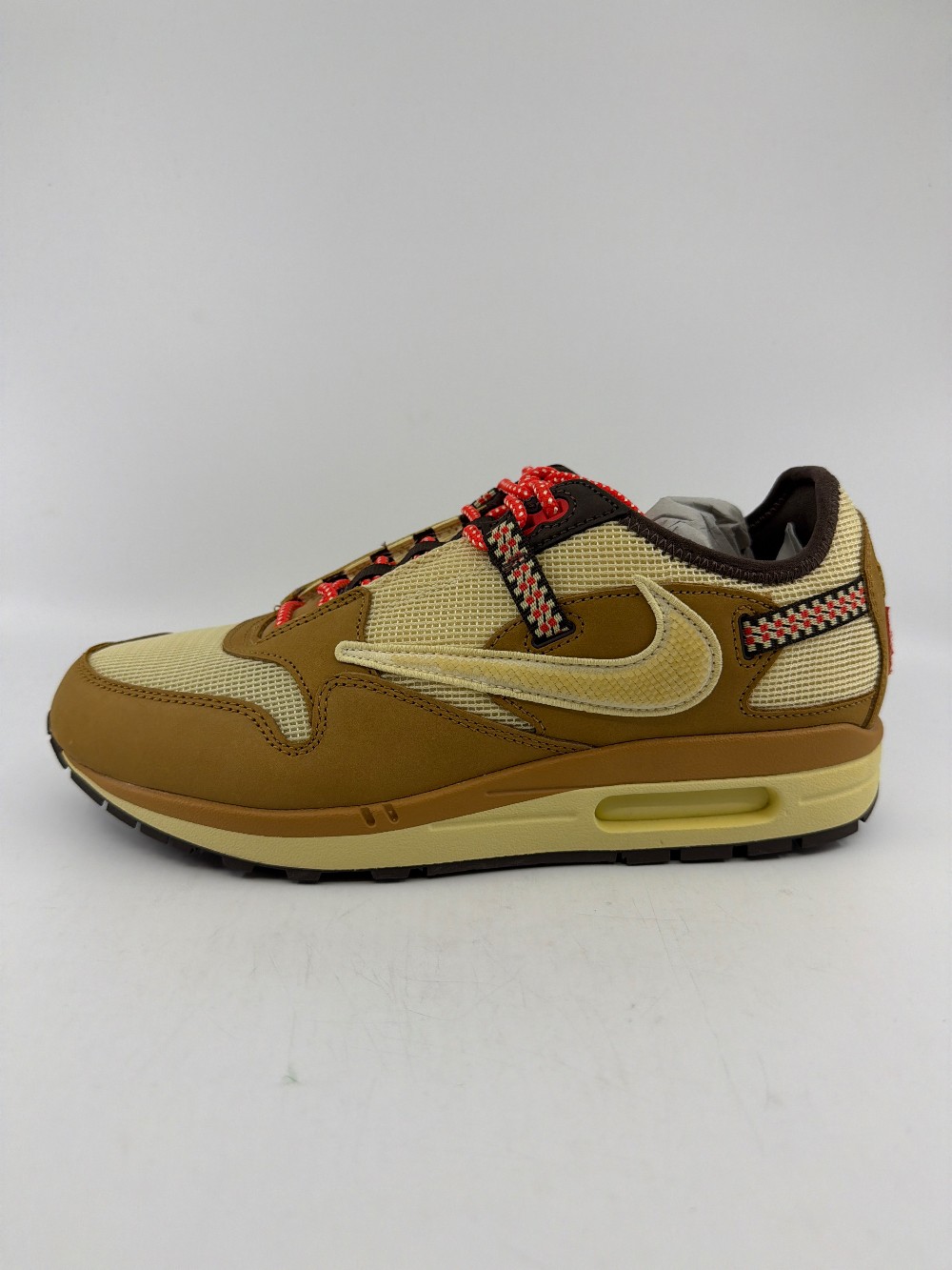 NIKE AIR MAX 1 X TRAVIS SCOTT - CACTUS JACK WHEAT LEMON DROP