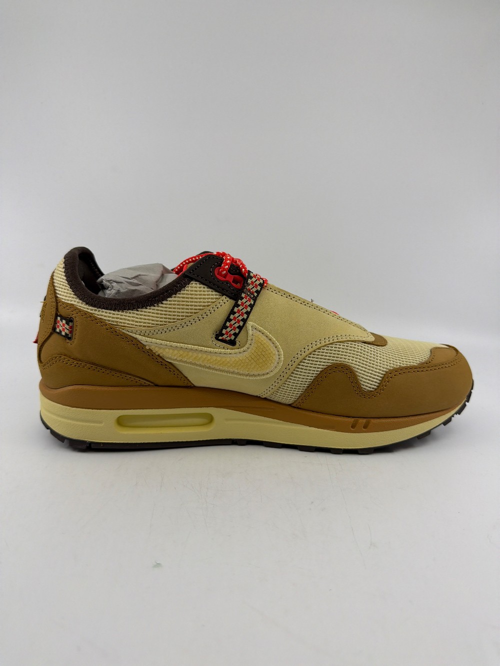NIKE AIR MAX 1 X TRAVIS SCOTT - CACTUS JACK WHEAT LEMON DROP