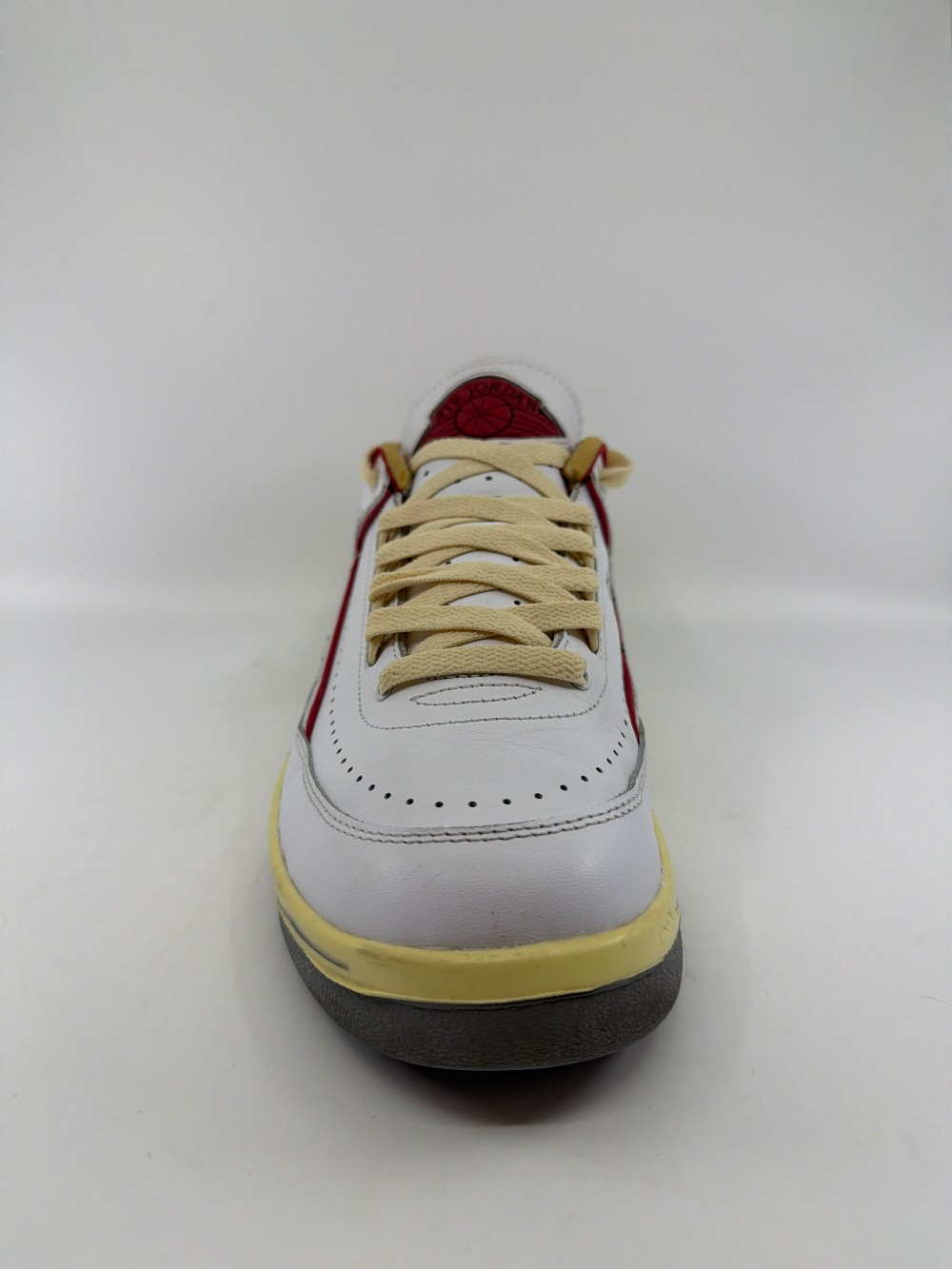 *USED* AJ 2 LOW X OFF-WHITE - WHITE RED
