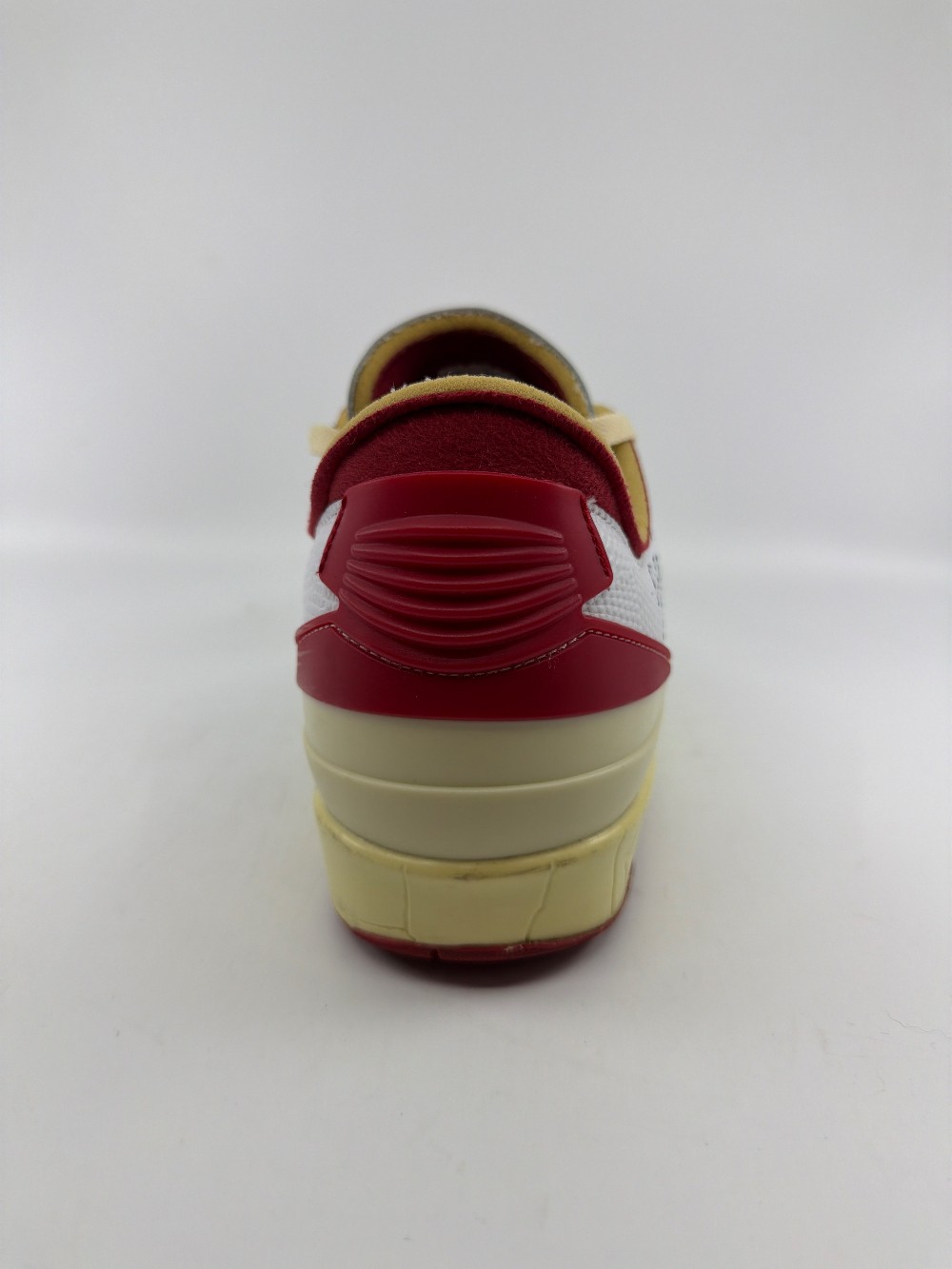 *USED* AJ 2 LOW X OFF-WHITE - WHITE RED