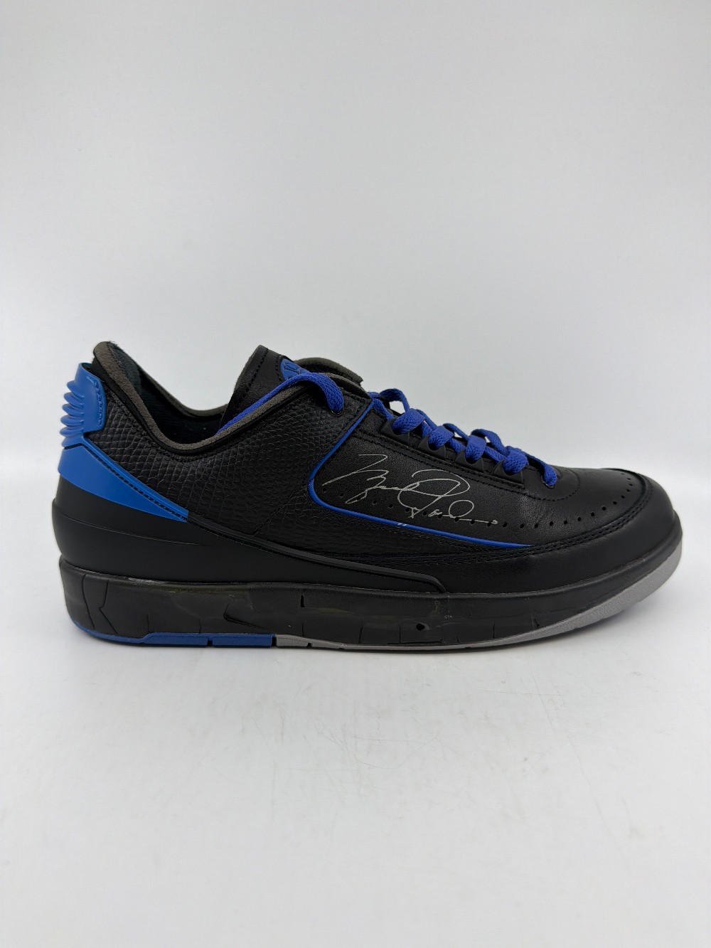 *USED* AJ 2 LOW X OFF-WHITE - BLACK BLUE