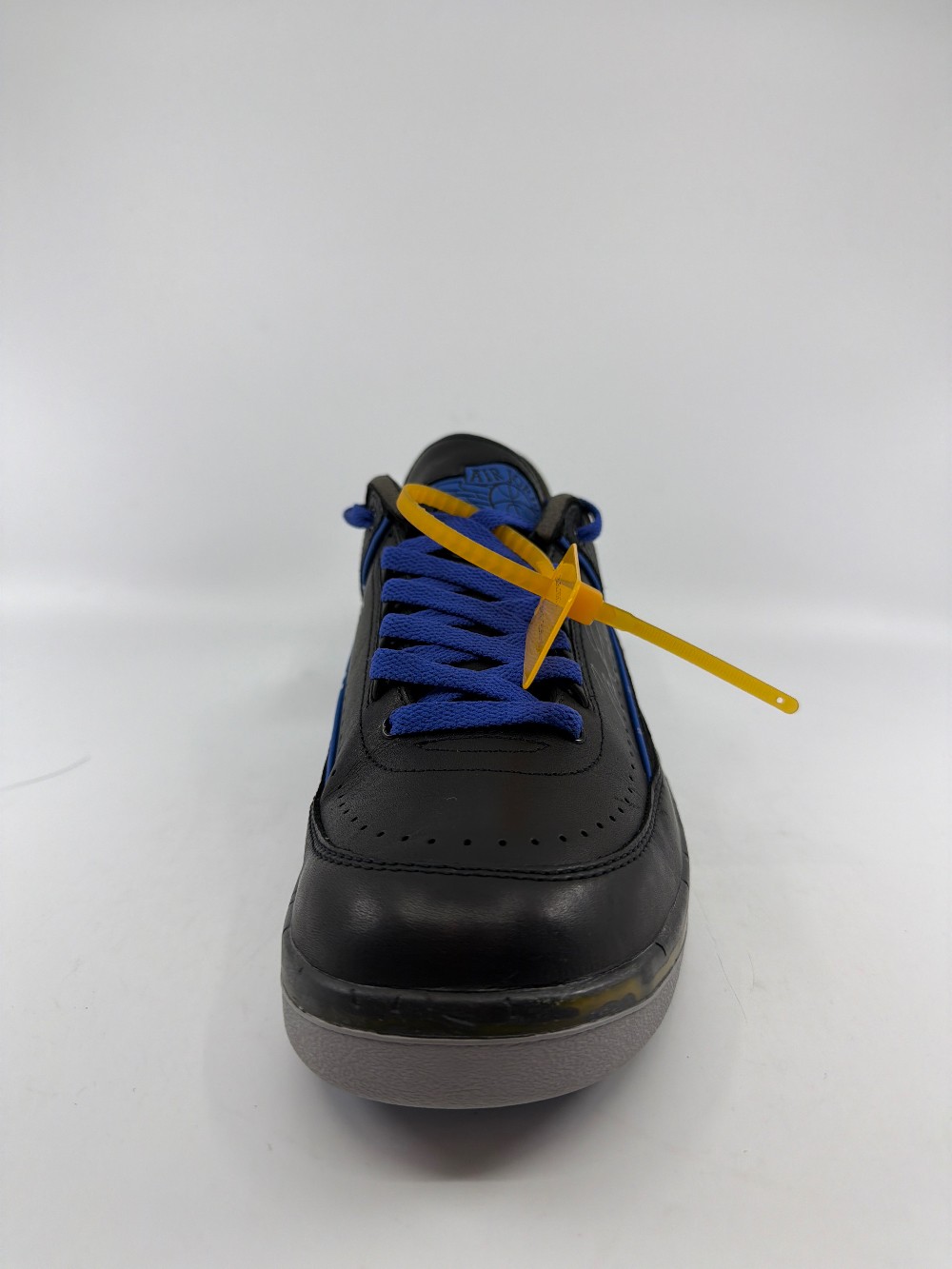 *USED* AJ 2 LOW X OFF-WHITE - BLACK BLUE