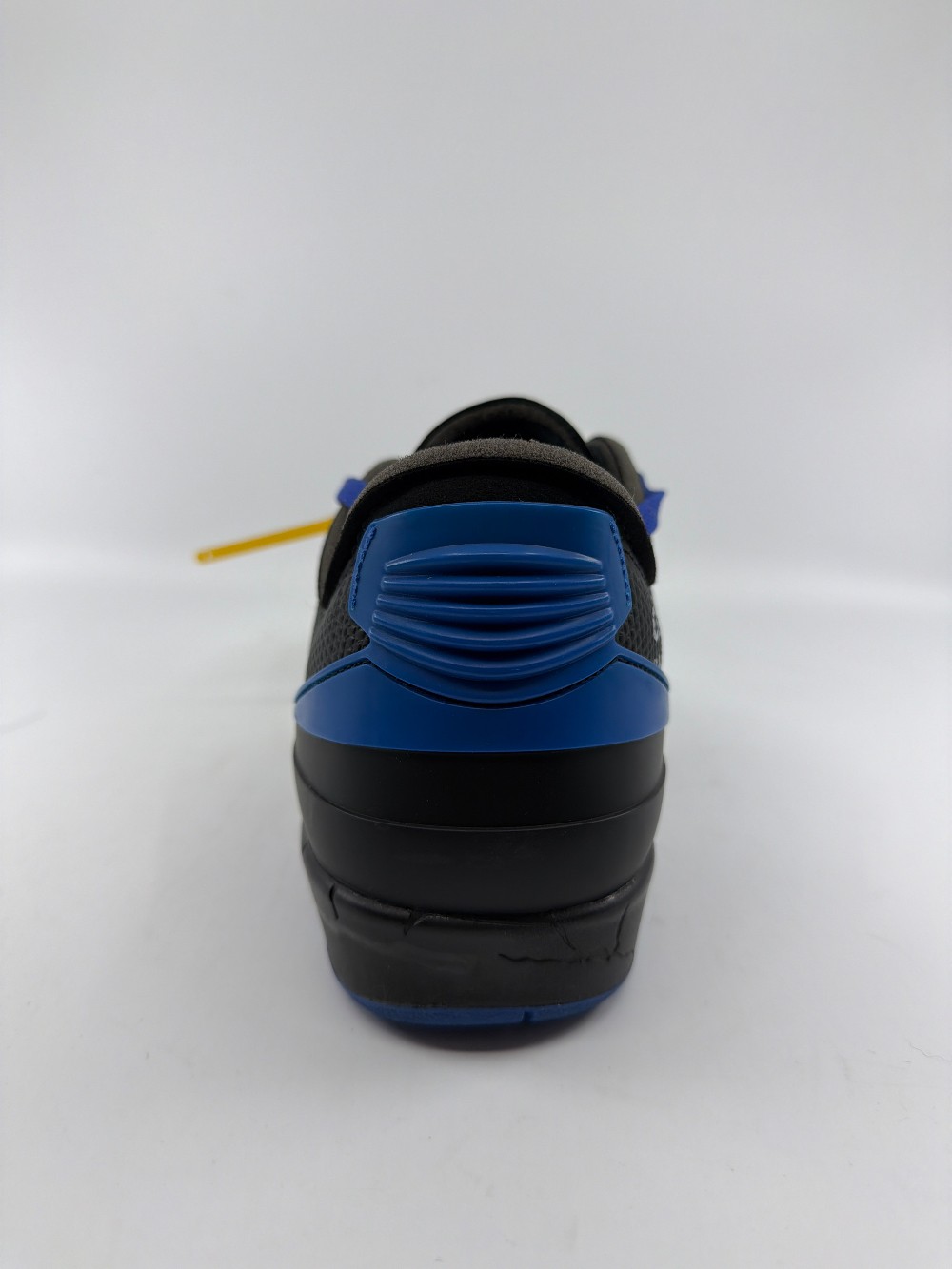 *USED* AJ 2 LOW X OFF-WHITE - BLACK BLUE
