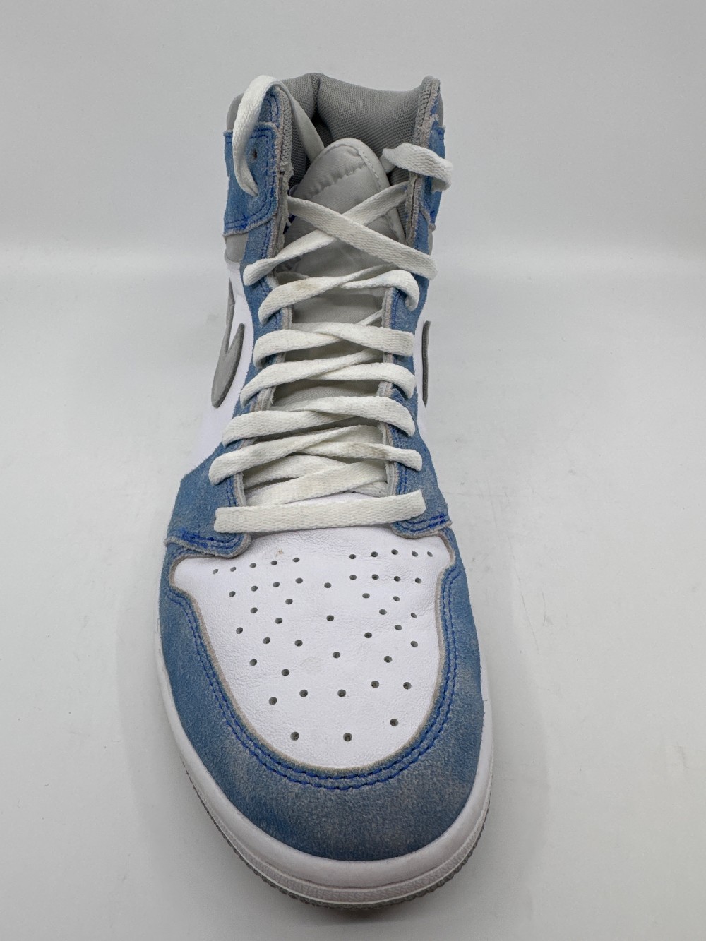 *USED* AJ 1 - HYPER ROYAL SMOKE GREY