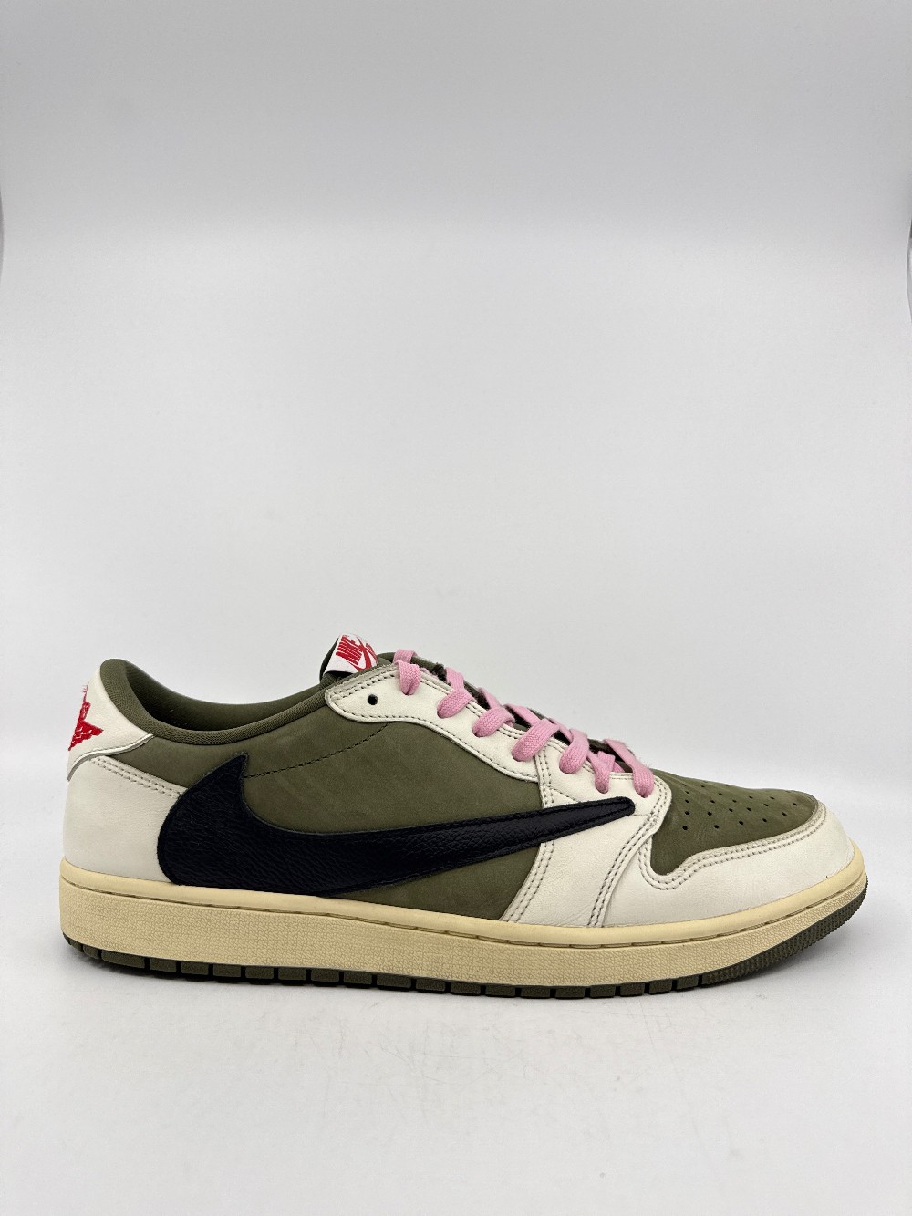 *USED* AJ 1 LOW X TRAVIS SCOTT - MEDIUM OLIVE
