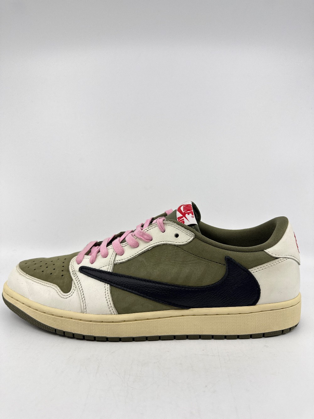 *USED* AJ 1 LOW X TRAVIS SCOTT - MEDIUM OLIVE