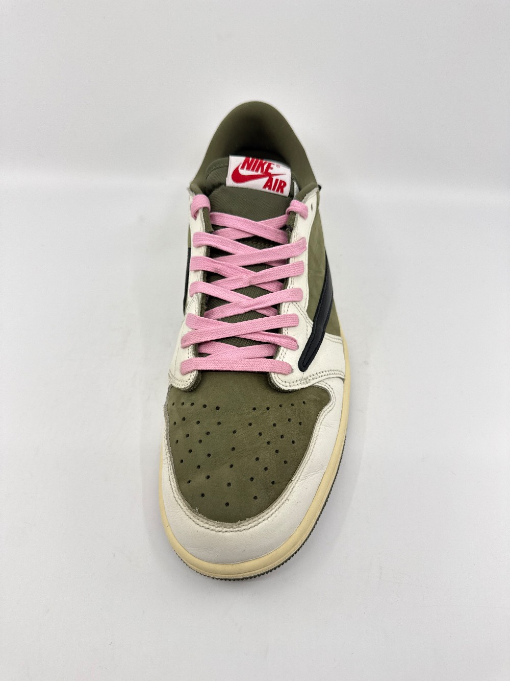 *USED* AJ 1 LOW X TRAVIS SCOTT - MEDIUM OLIVE