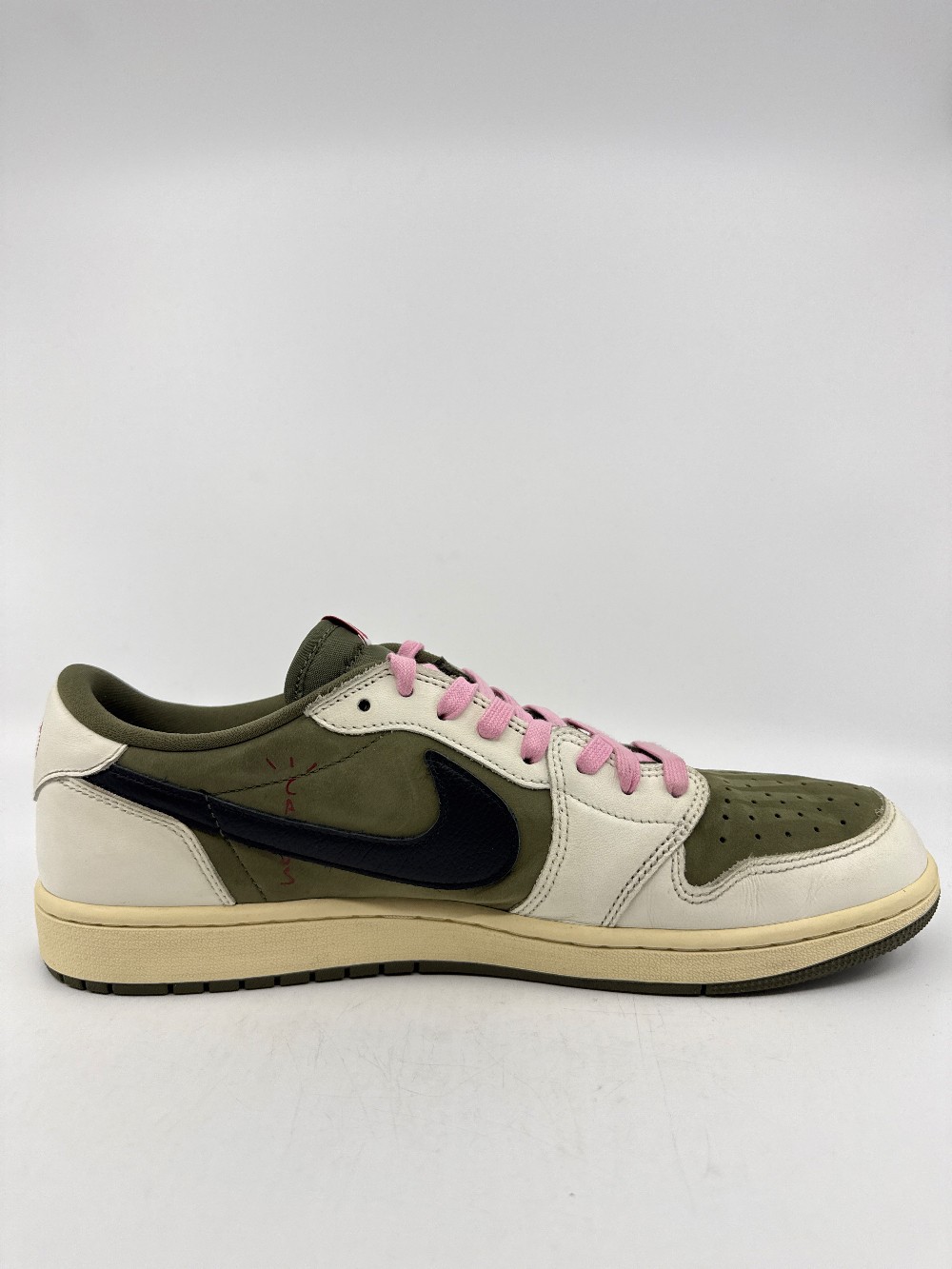 *USED* AJ 1 LOW X TRAVIS SCOTT - MEDIUM OLIVE