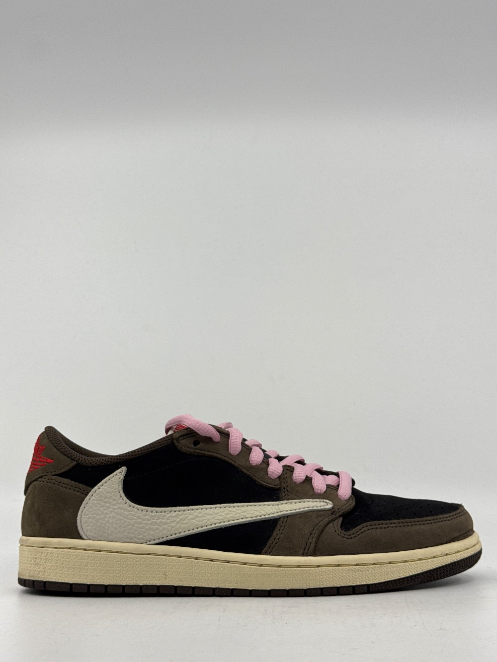 *USED/REP BOX* AJ 1 LOW X TRAVIS SCOTT - MOCHA