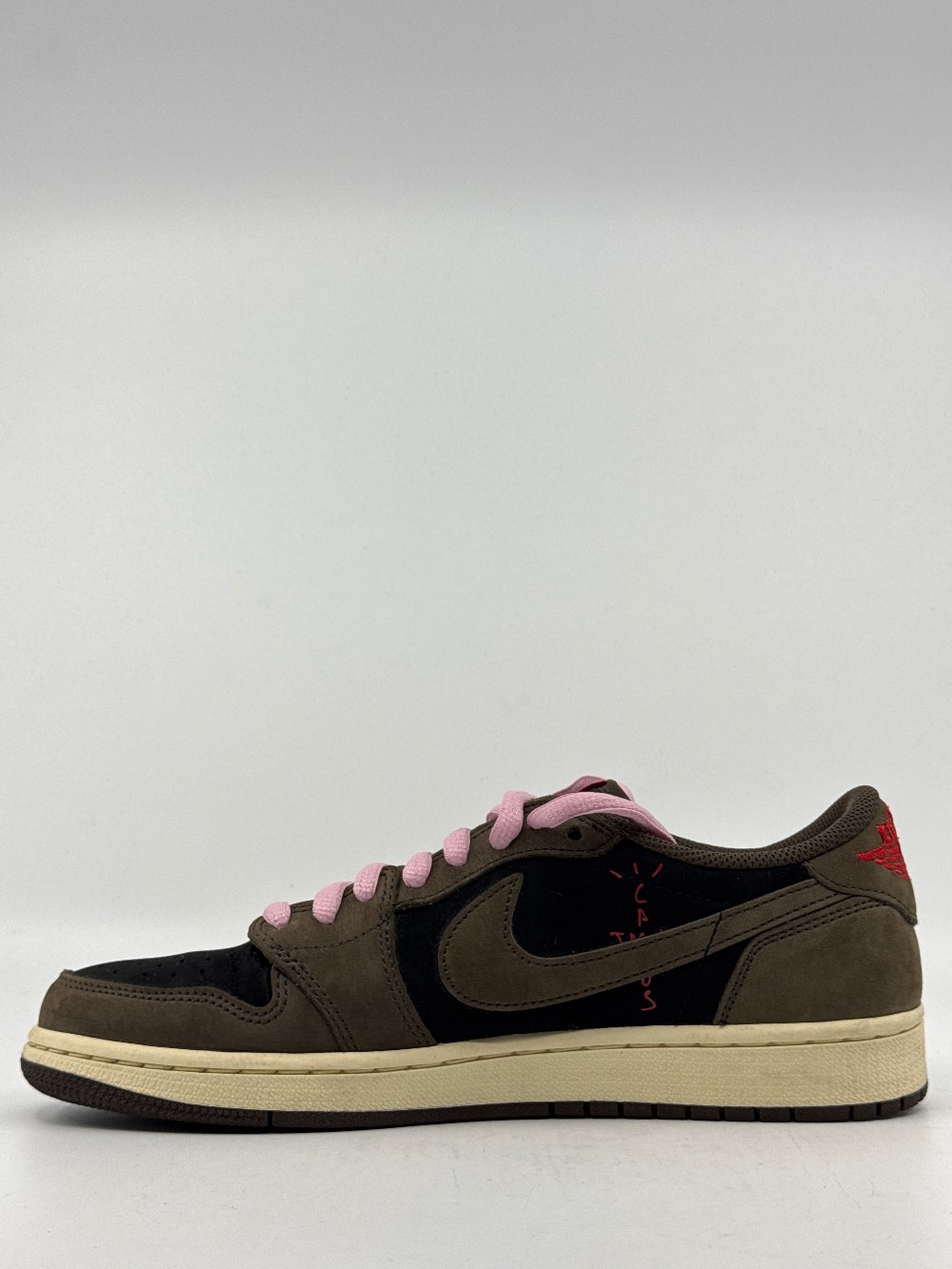 *USED/REP BOX* AJ 1 LOW X TRAVIS SCOTT - MOCHA