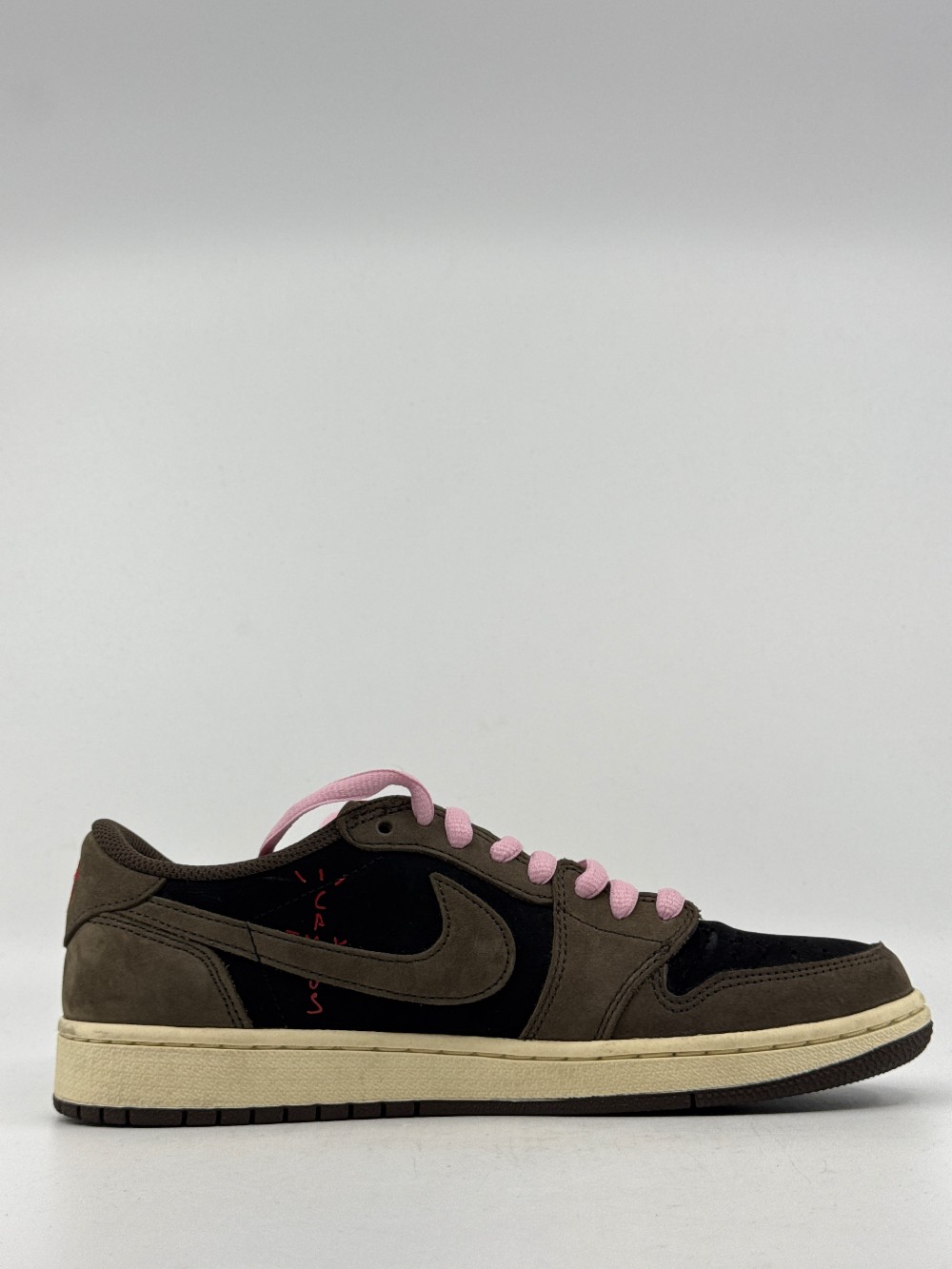 *USED/REP BOX* AJ 1 LOW X TRAVIS SCOTT - MOCHA