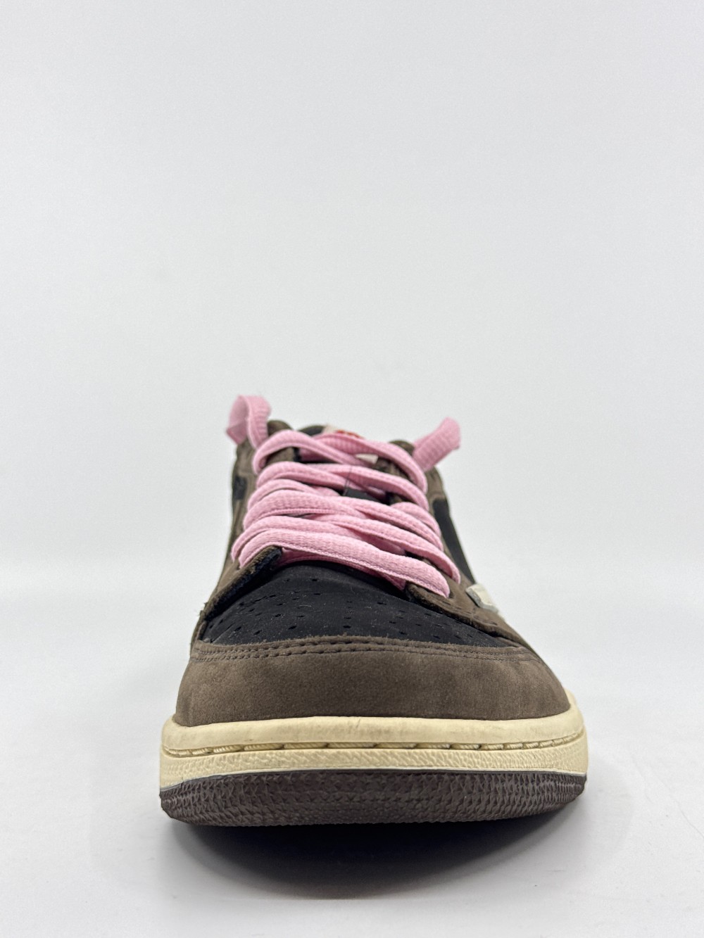 *USED/REP BOX* AJ 1 LOW X TRAVIS SCOTT - MOCHA
