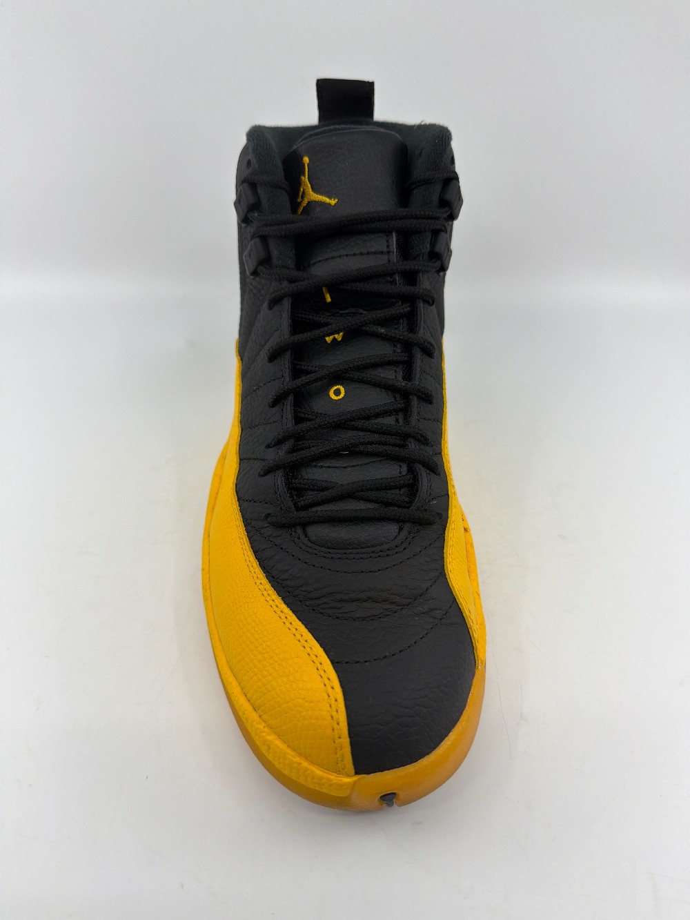 *USED* AJ 12 - BLACK UNIVERSITY GOLD