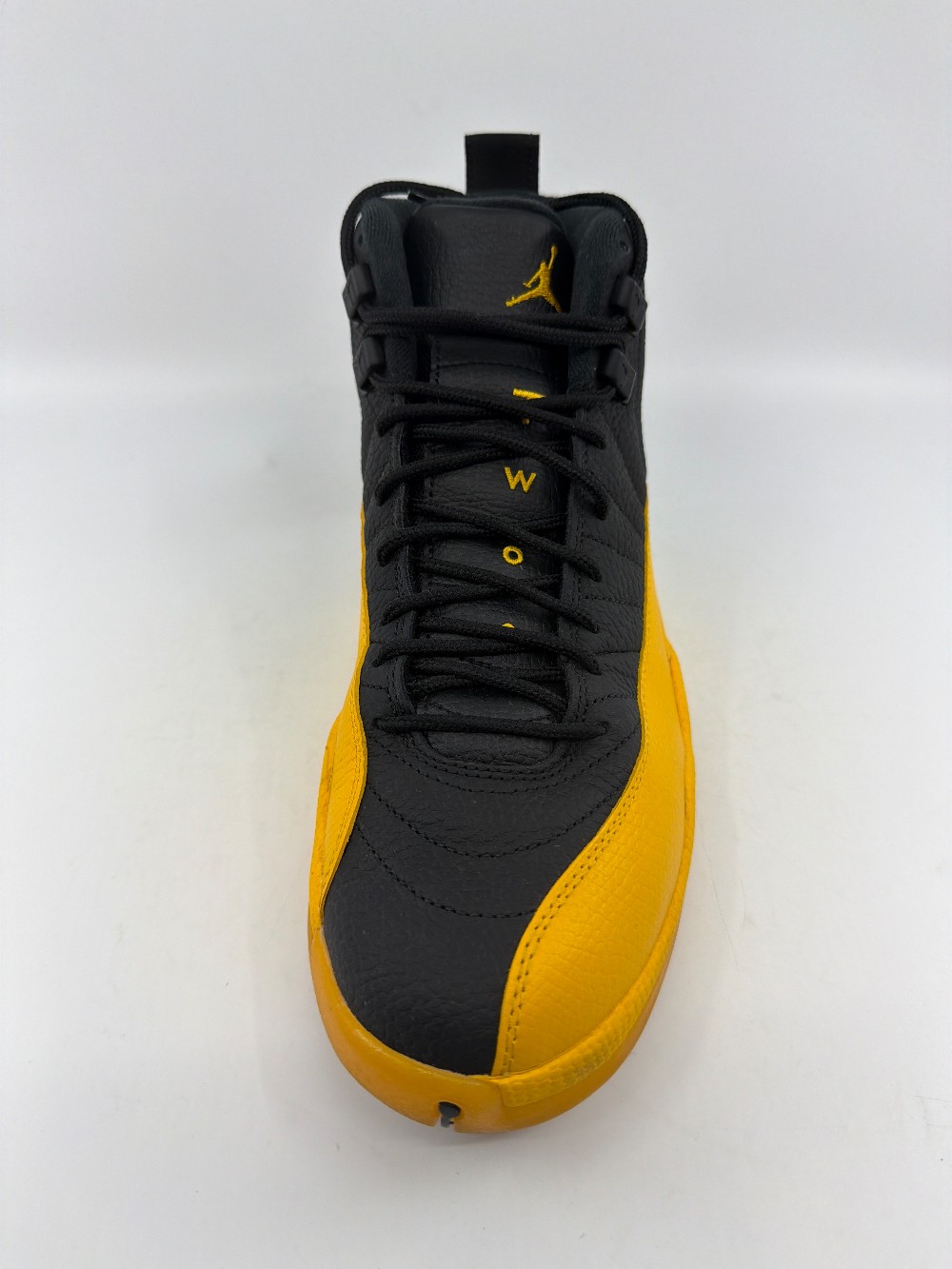 *USED* AJ 12 - BLACK UNIVERSITY GOLD