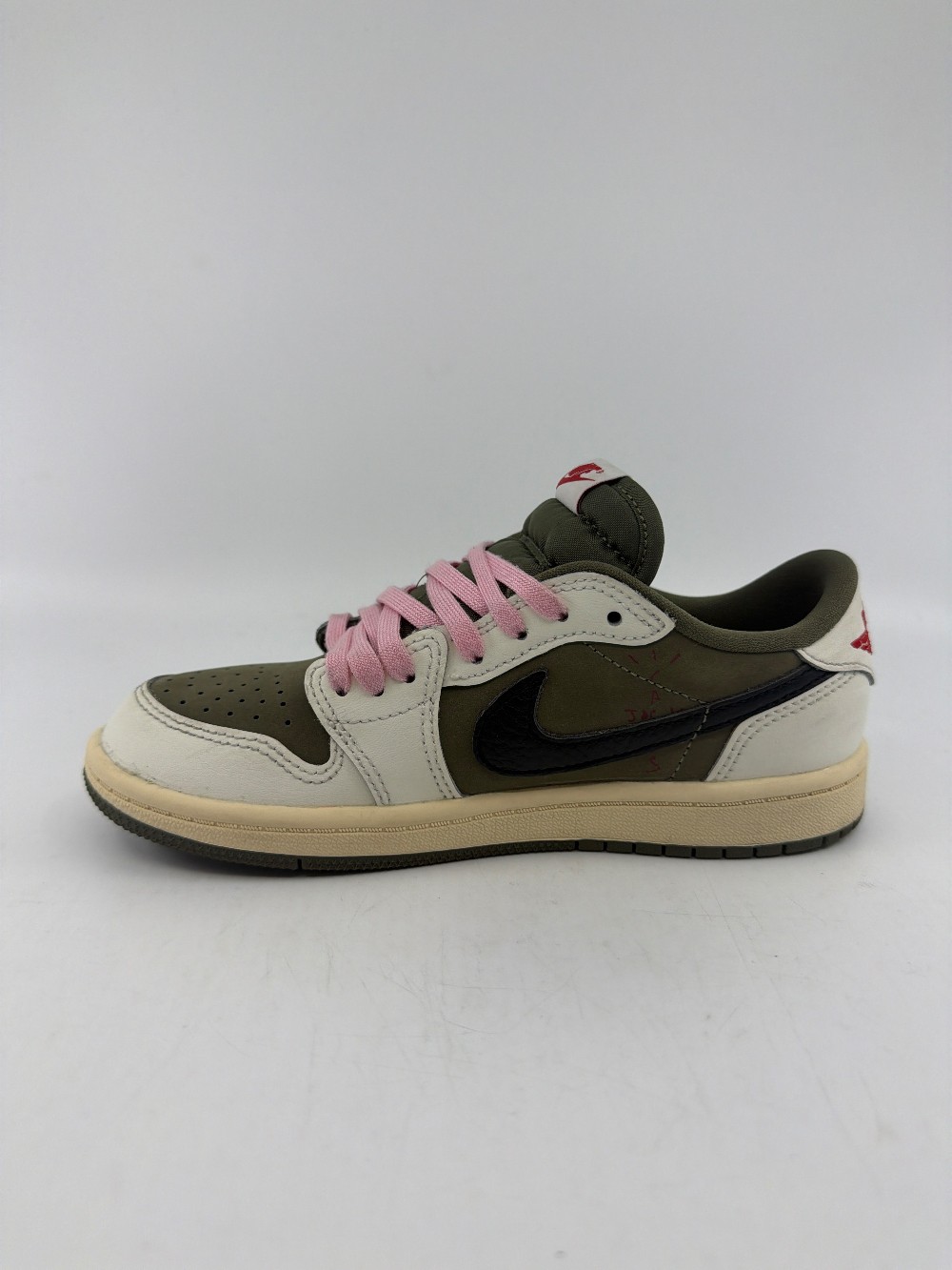 *USED* AJ 1 LOW X TRAVIS SCOTT (PS) - MEDIUM OLIVE
