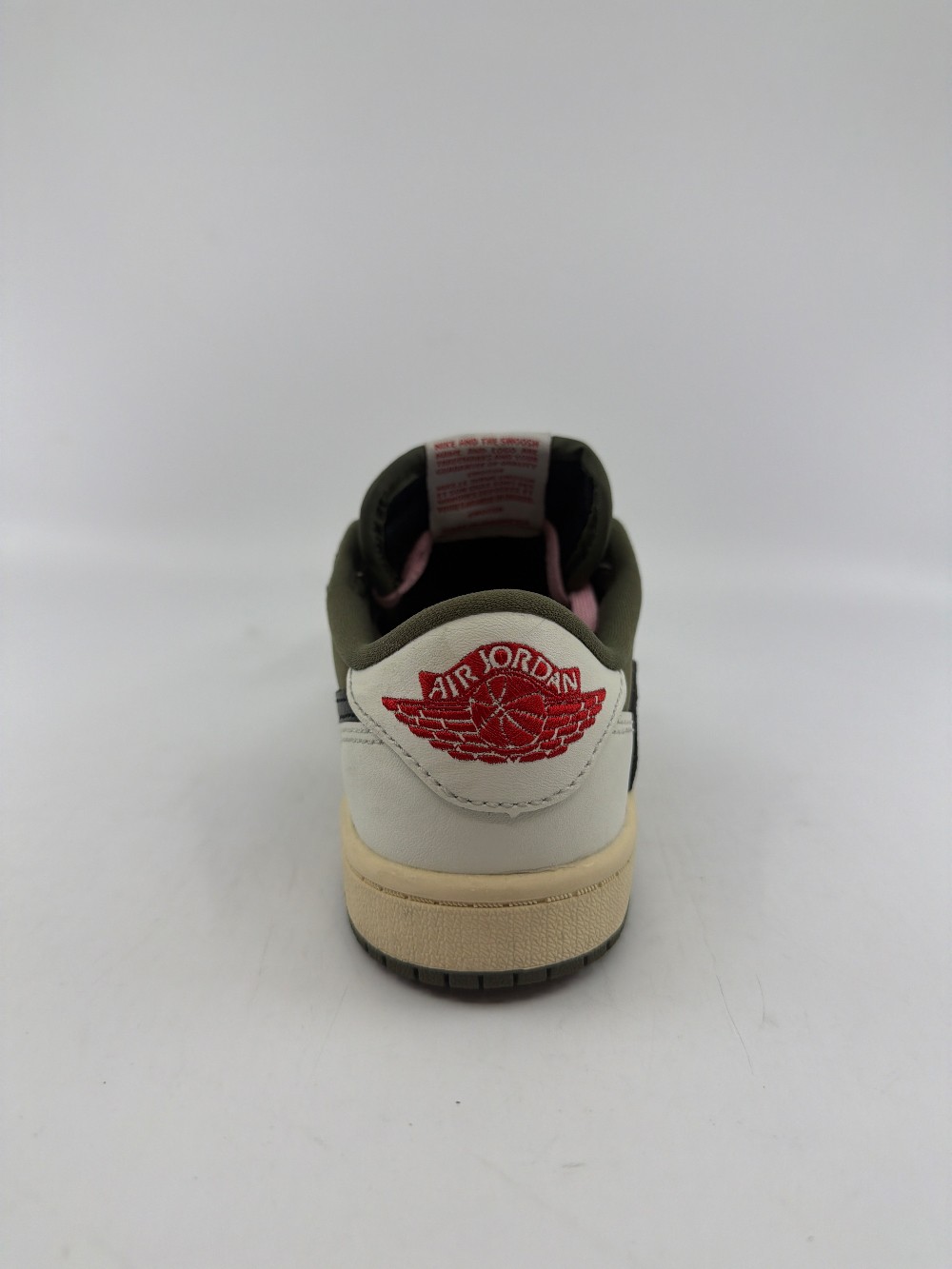 *USED* AJ 1 LOW X TRAVIS SCOTT (PS) - MEDIUM OLIVE