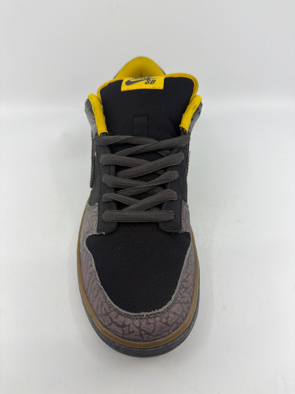 *USED/REP BOX * NIKE SB DUNK LOW - YELLOW CURB