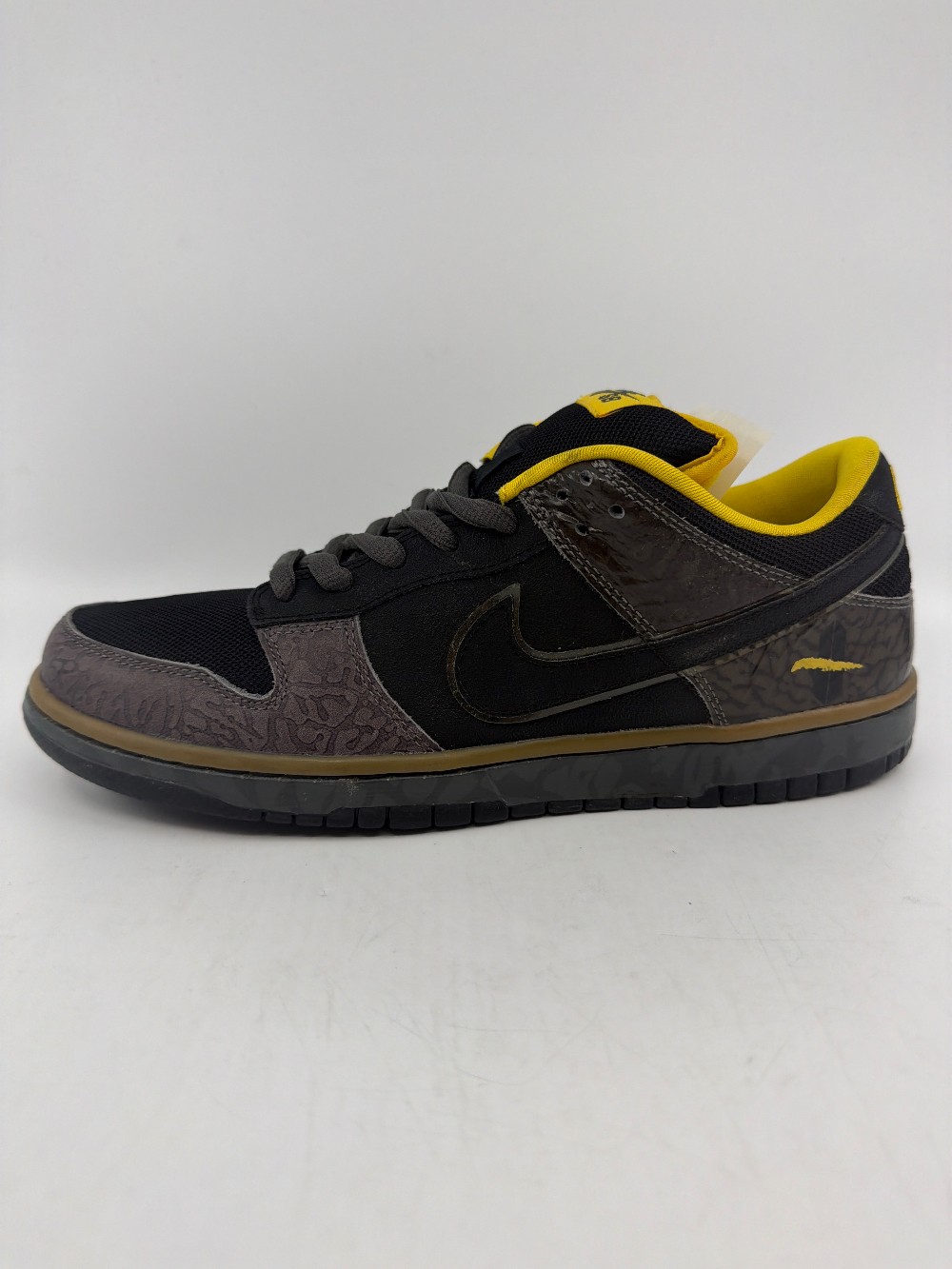 *USED/REP BOX * NIKE SB DUNK LOW - YELLOW CURB