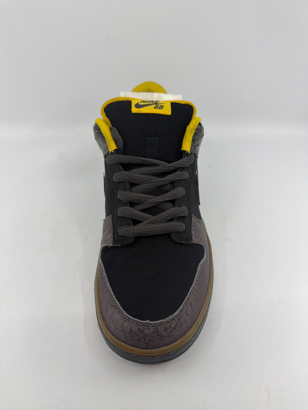 *USED/REP BOX * NIKE SB DUNK LOW - YELLOW CURB