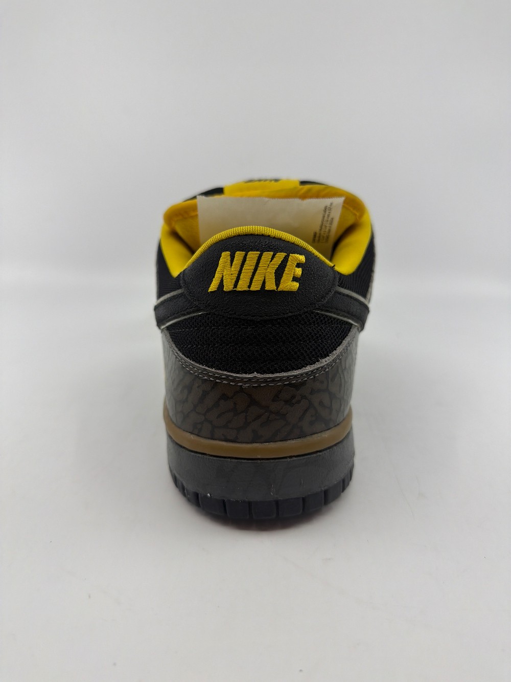 *USED/REP BOX * NIKE SB DUNK LOW - YELLOW CURB
