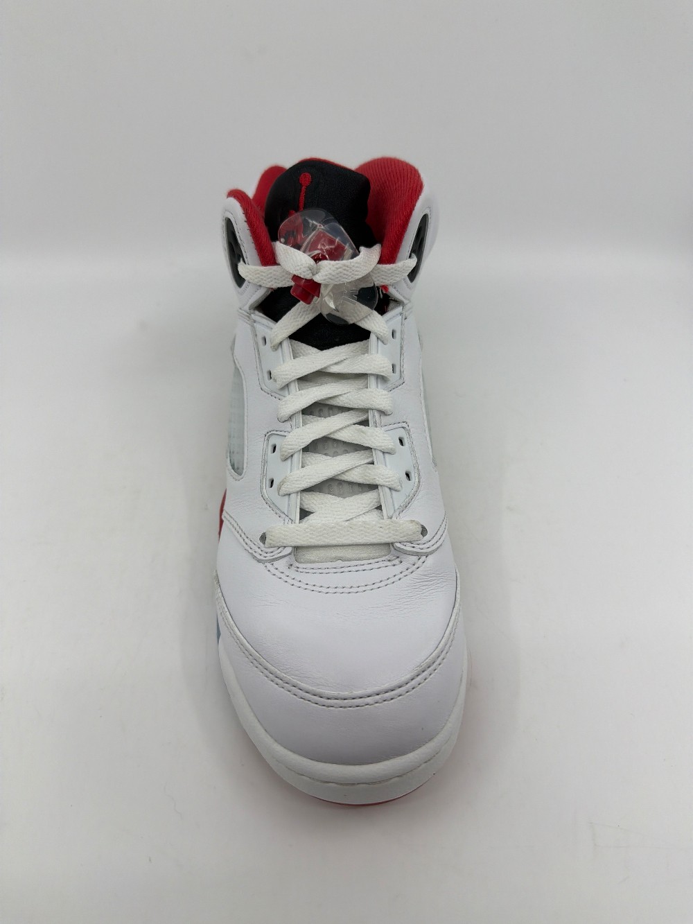 *USED* AJ 5 (GS) - FIRE RED BLACK TONGUE